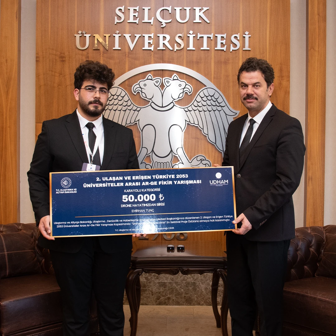 Selçuk Üniversitesi, UDHAM Başkanlığı Fikir Yarışması’nda 2 ödülün sahibi